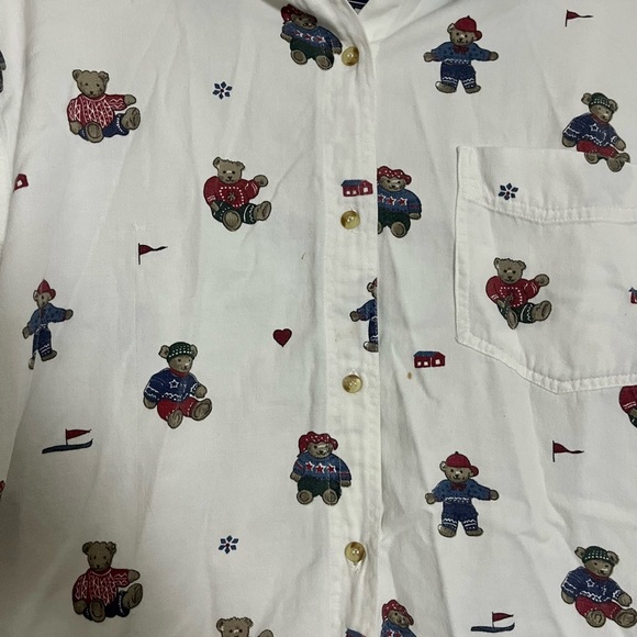 Vintage Quizz Again Teddy Bear Shirt - Picture 4 of 6